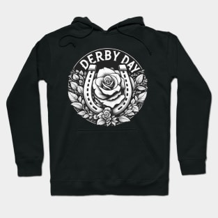 Funny Monochromatic Derby Day 2024 Hoodie